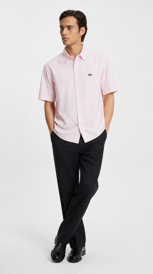 Camisa Manga Corta Oxford