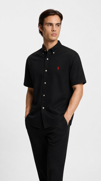 Camisa Manga Corta Oxford