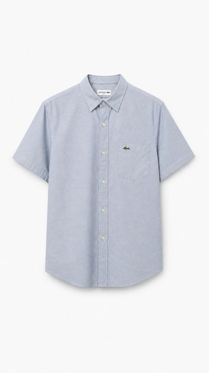 Camisa Manga Corta Oxford