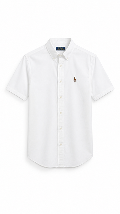 Camisa Manga Corta Oxford