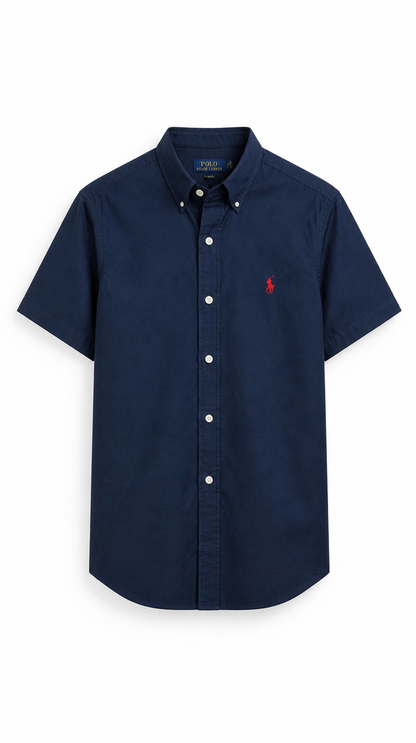 Camisa Manga Corta Oxford