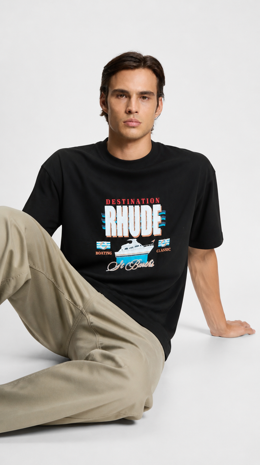 Camiseta Oversize Rhude