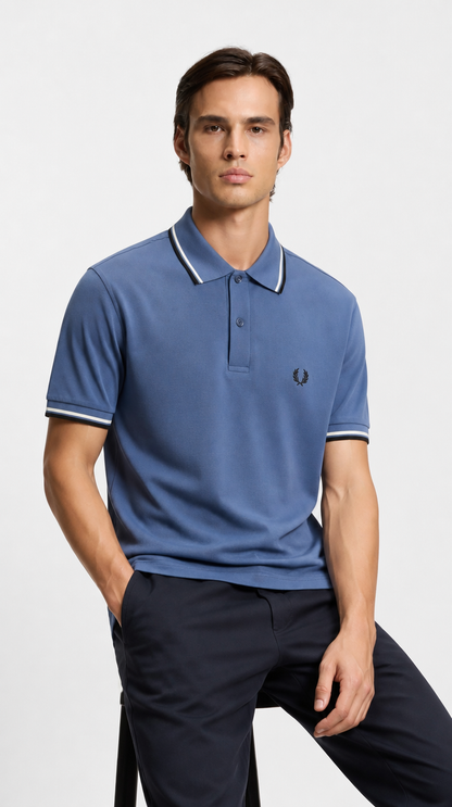 Polo Algodón Fred Perry Azul