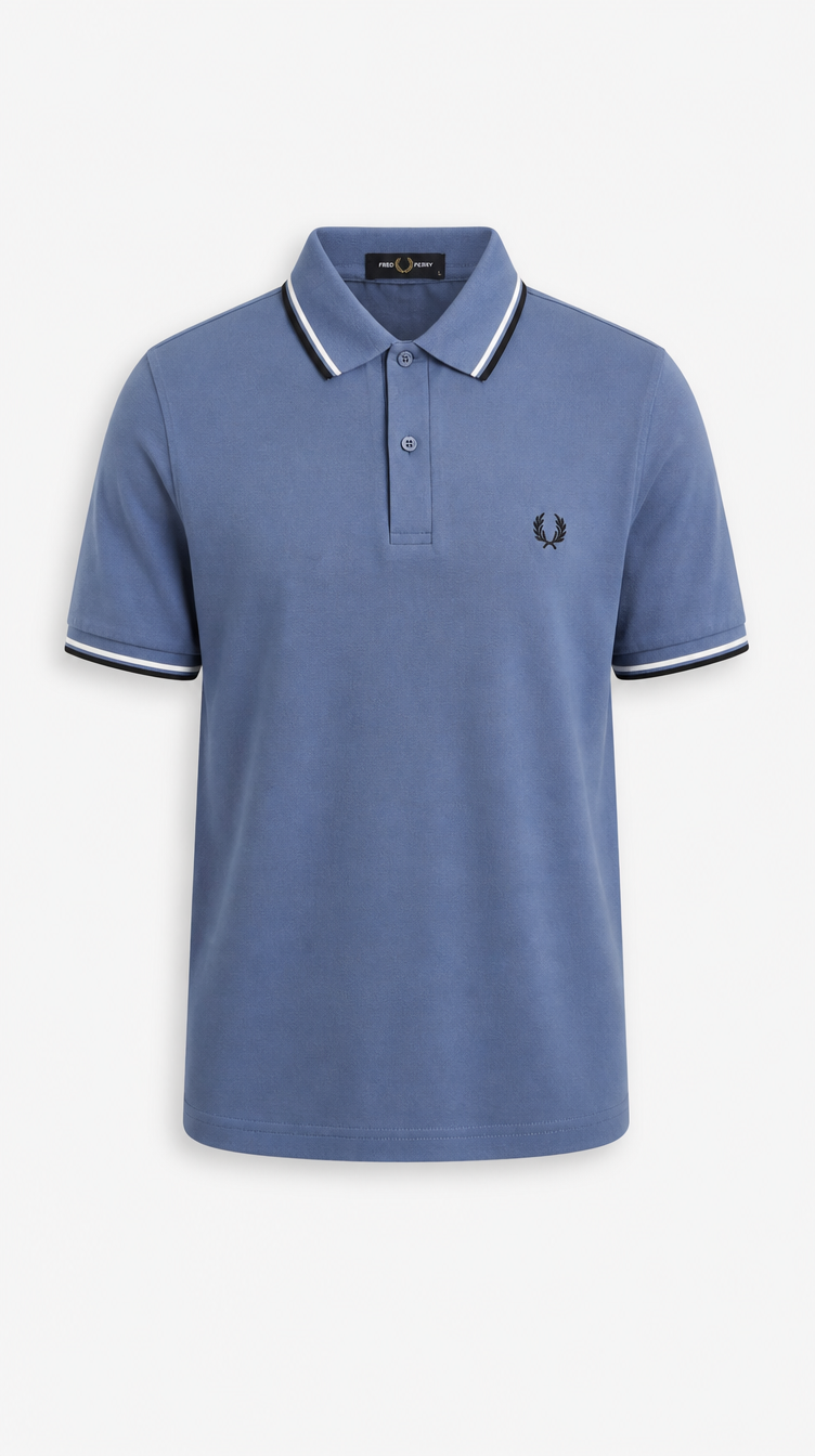 Polo Algodón Fred Perry Azul