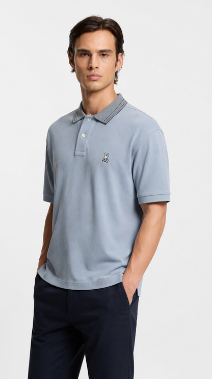 Polo Algodón PB Azul Cielo