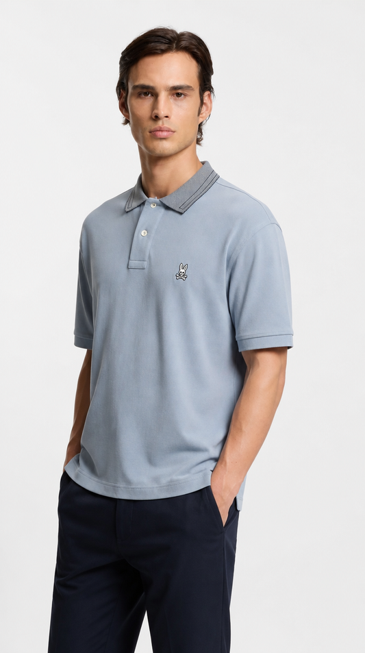 Polo Algodón PB Azul Cielo