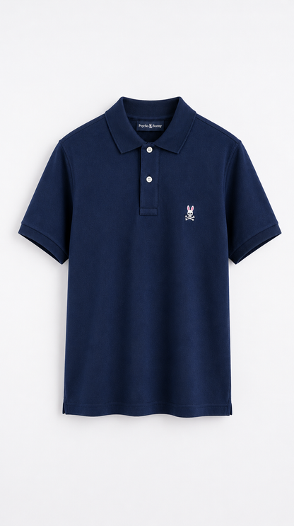 Polo Algodón PB Azul Oscuro