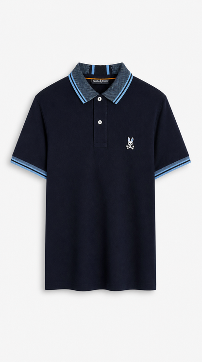 Polo Algodón PB Azul Oscuro