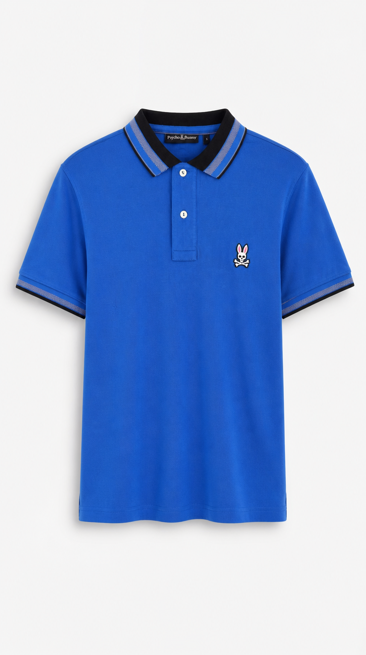 Polo Algodón PB Azul Rey