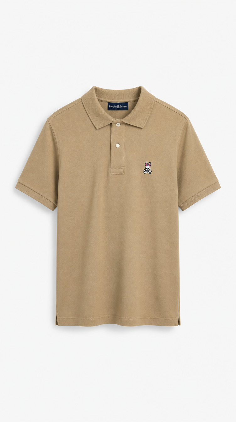 Polo Algodón PB Beige