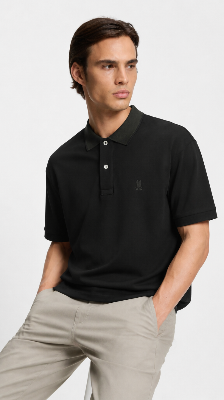 Polo Algodón PB Negro