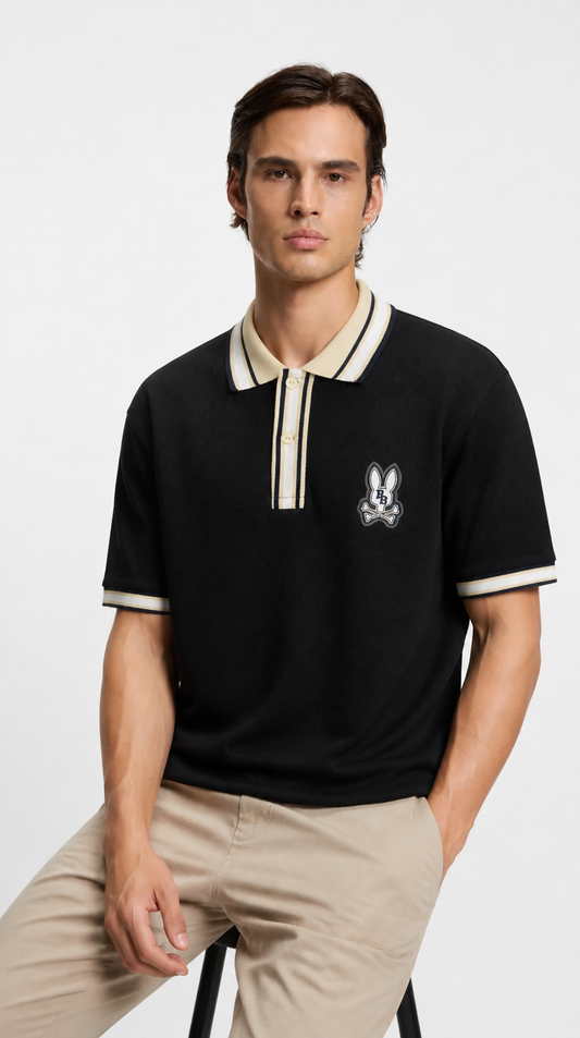 Polo Algodón PB Negro