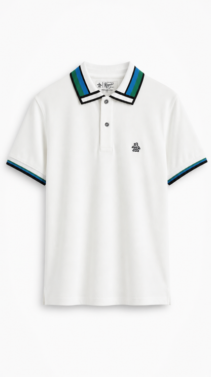 Polo Algodón Penguin Blanco