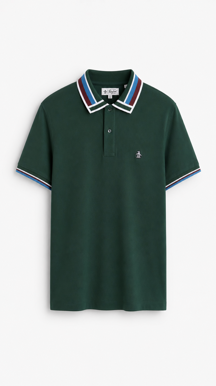 Polo Algodón Penguin Verde