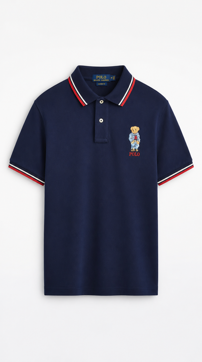 Polo Algodón Polo Bear Azul