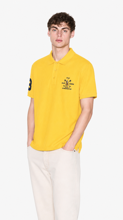 Polo Algodón Ralph Amarillo