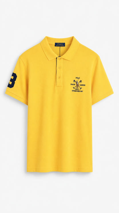 Polo Algodón Ralph Amarillo