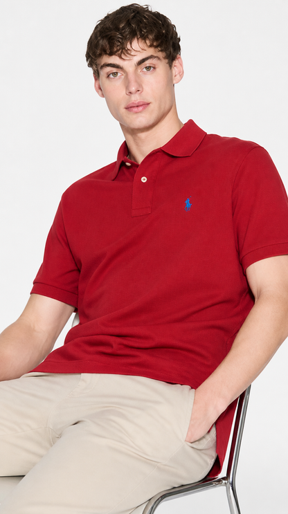 Polo Algodón Ralph Rojo