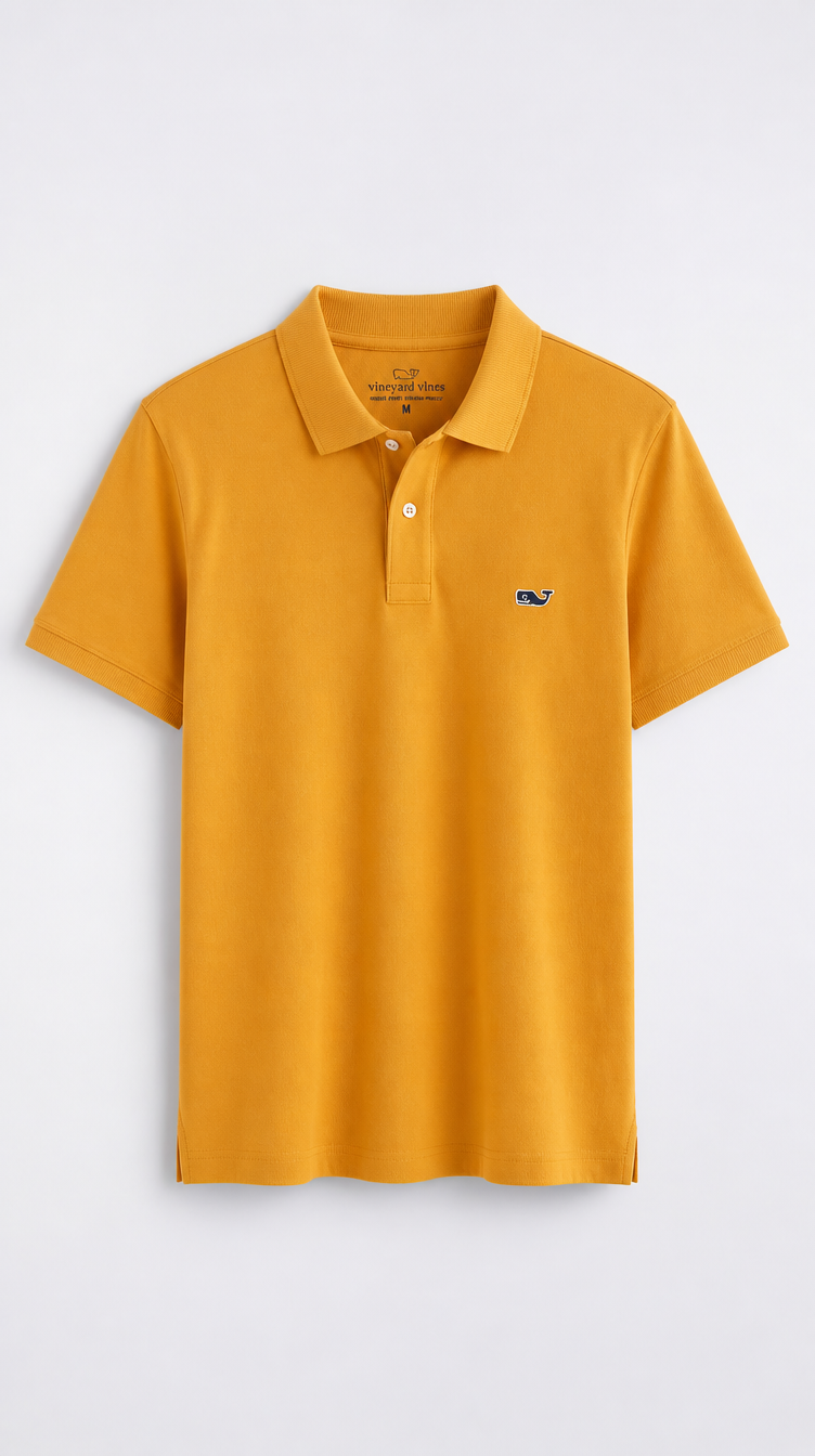 Polo Algodón Vineyard Vines Amarillo