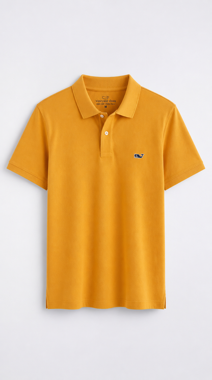 Polo Algodón Vineyard Vines Amarillo