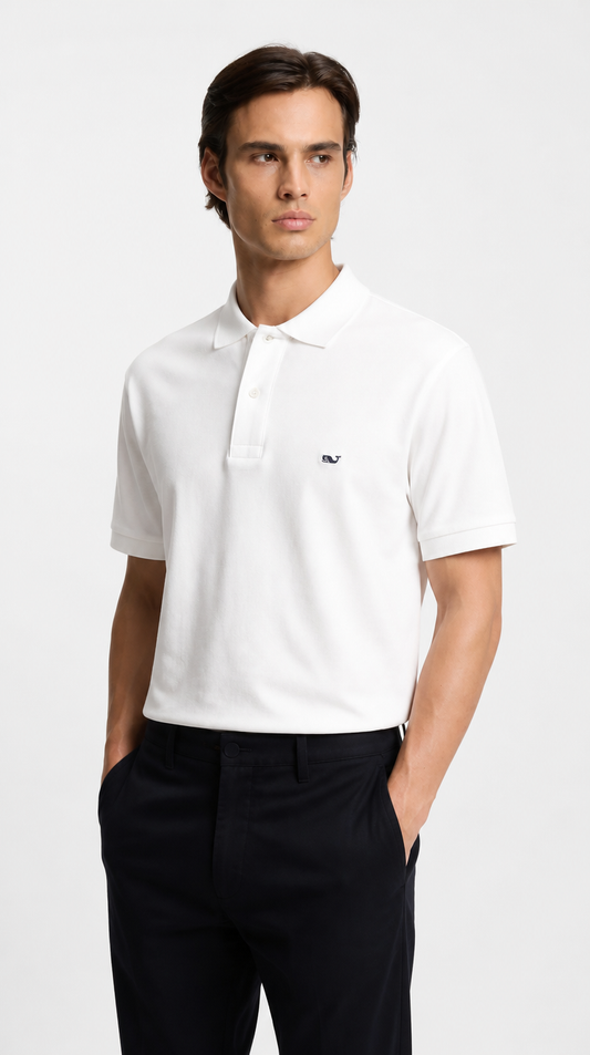 Polo Algodón Vineyard Vines Blanco