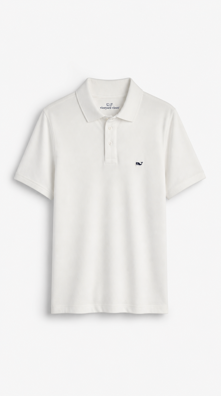 Polo Algodón Vineyard Vines Blanco